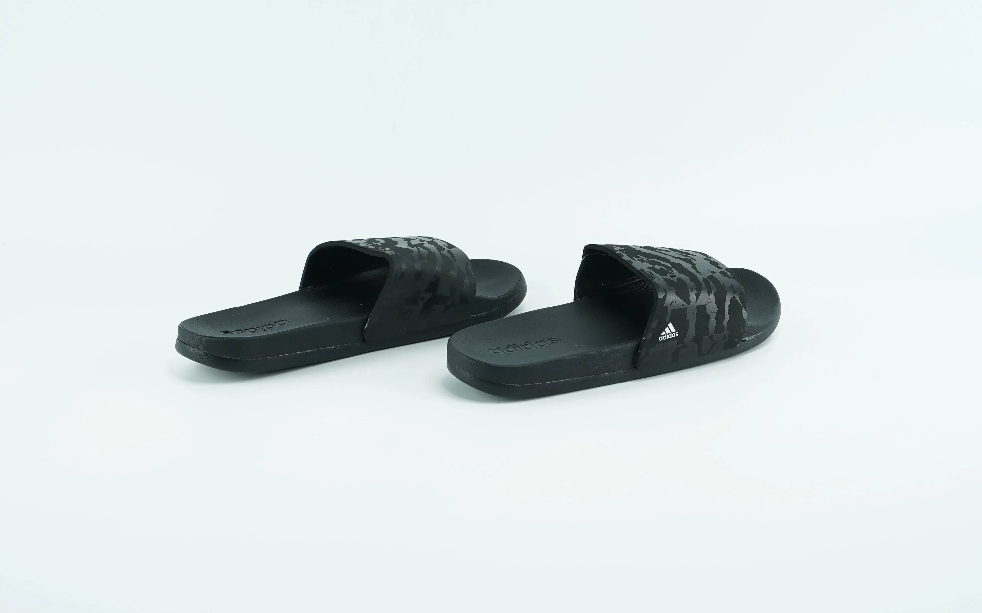 Adidas Black slides for men