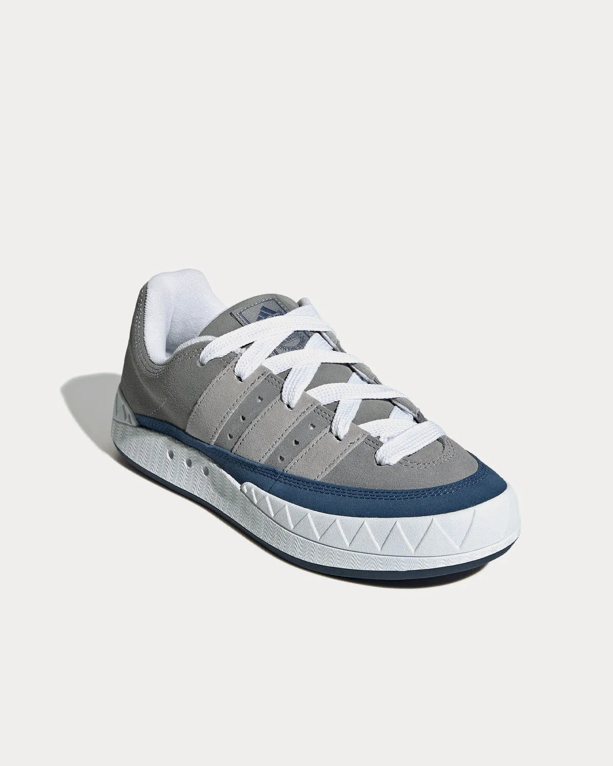 Adimatic Grey Three / Clear Onix / Tech Indigo Low Top Sneakers