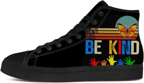 Autism Awareness High Top Shoes for Men Women Autism High Top Canvas Sneakers Casual Shoes Gifts for Him Her