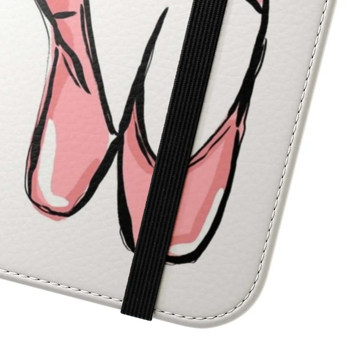 Ballet-Inspired Flip Cover Phone Case