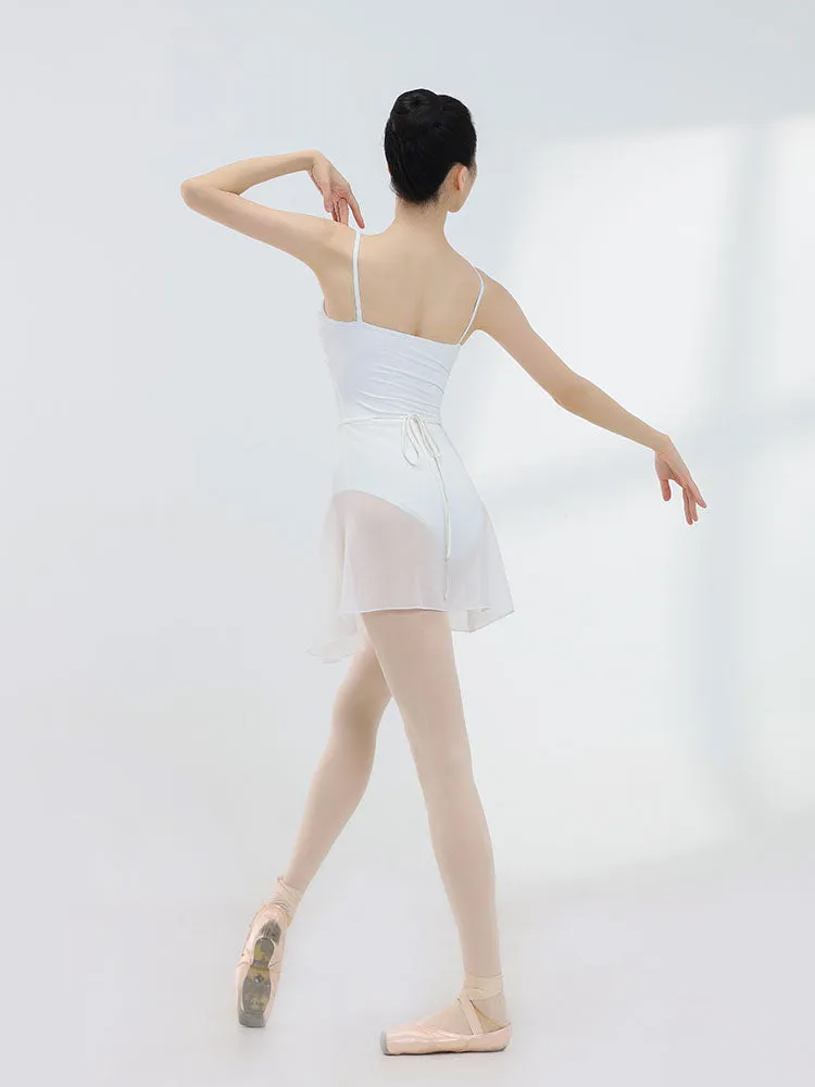 Ballet Rhinestone Suspender Leotard Dance Training Clothes