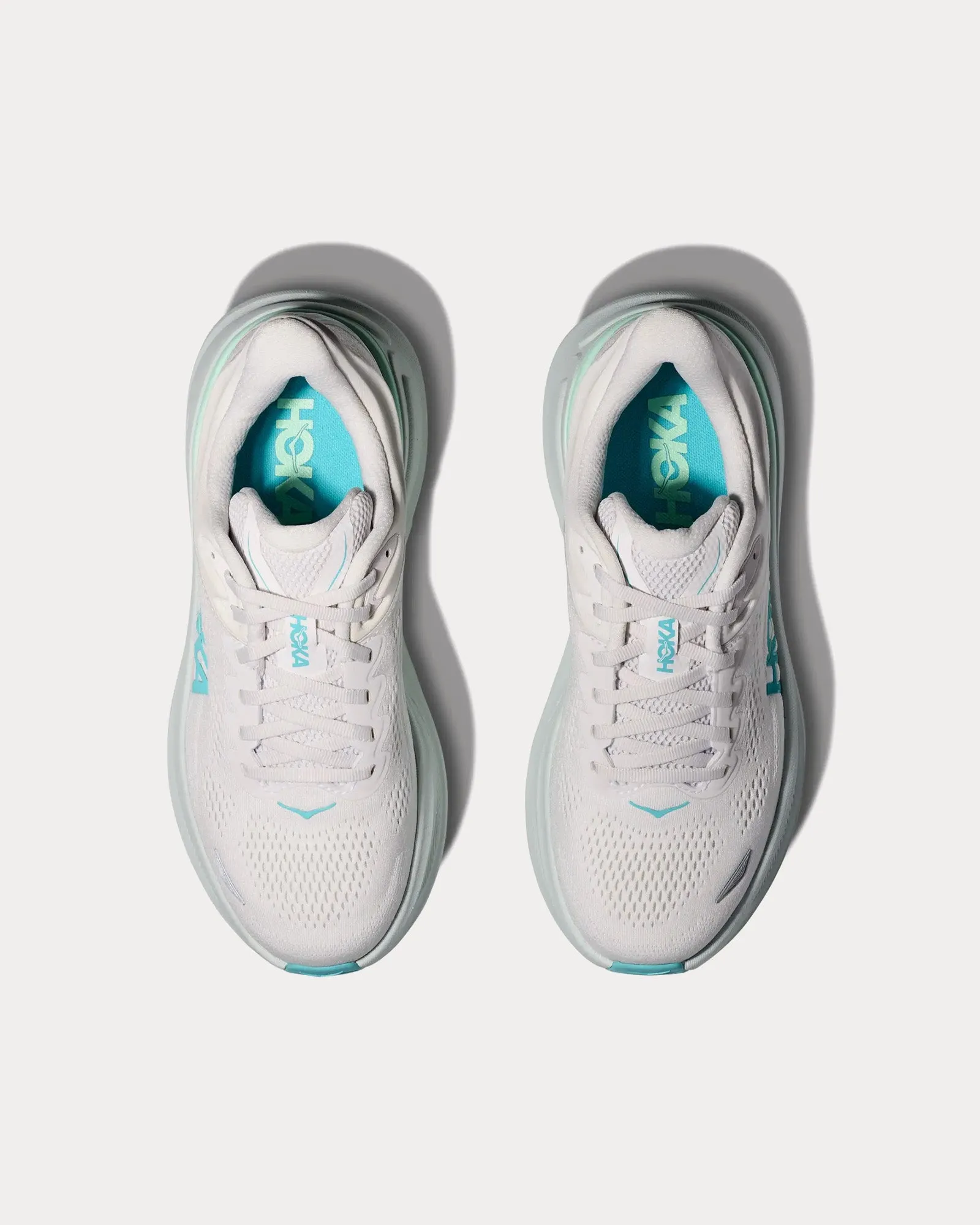 Bondi 9 Frost / Cielo Blue Running Shoes