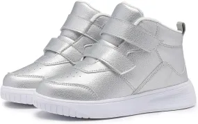 Boys High Top Sneakers Fashion Girls Shoes Lightweight Casual Kids Gym Shoes