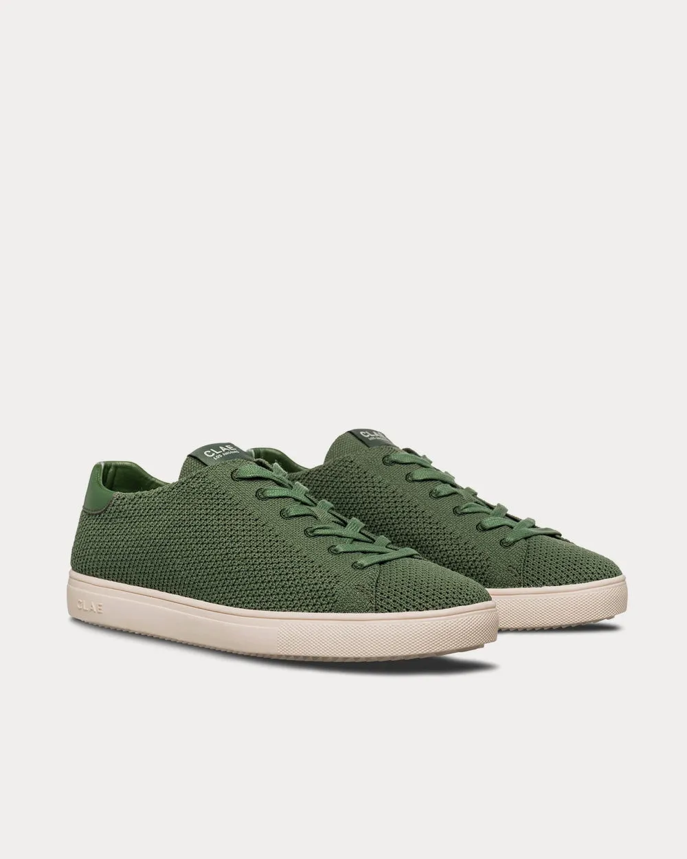 BRADLEY KNIT X SEAQUAL Green Low Top Sneakers