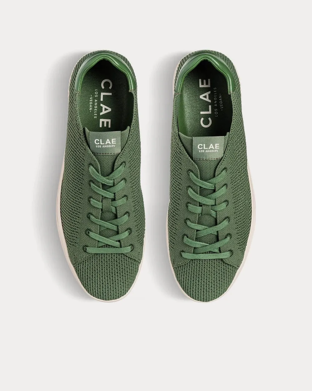 BRADLEY KNIT X SEAQUAL Green Low Top Sneakers