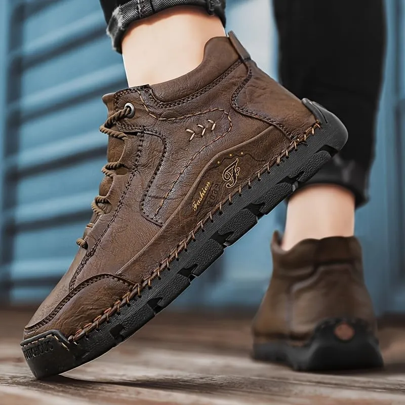Breathable Anti-Slip Men's Casual Sneakers for Outdoor Walking in Spring, Summer, and Autumn