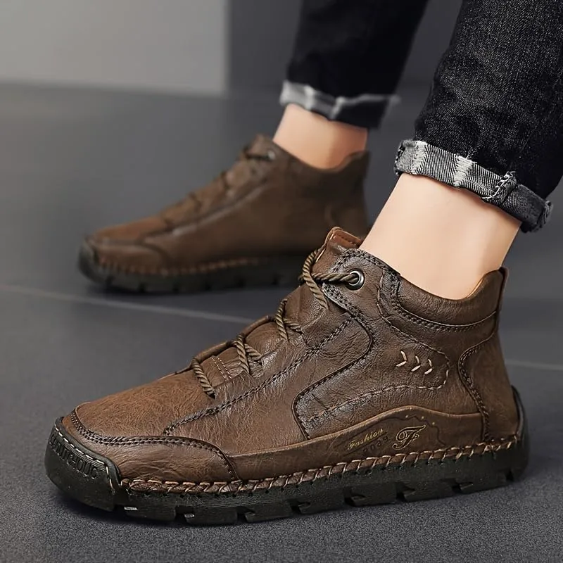 Breathable Anti-Slip Men's Casual Sneakers for Outdoor Walking in Spring, Summer, and Autumn