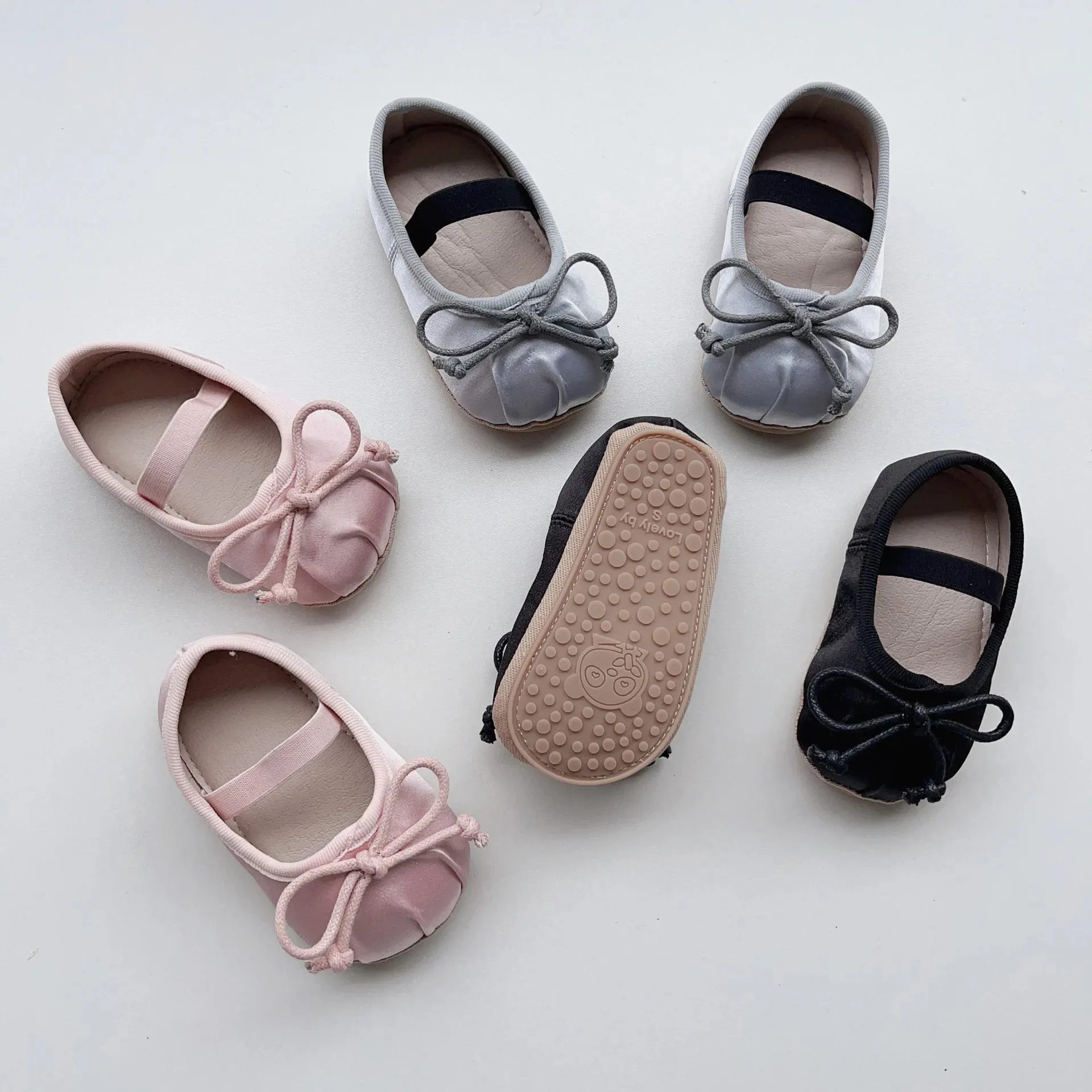 Chloe Velvet Ballet Baby Flats
