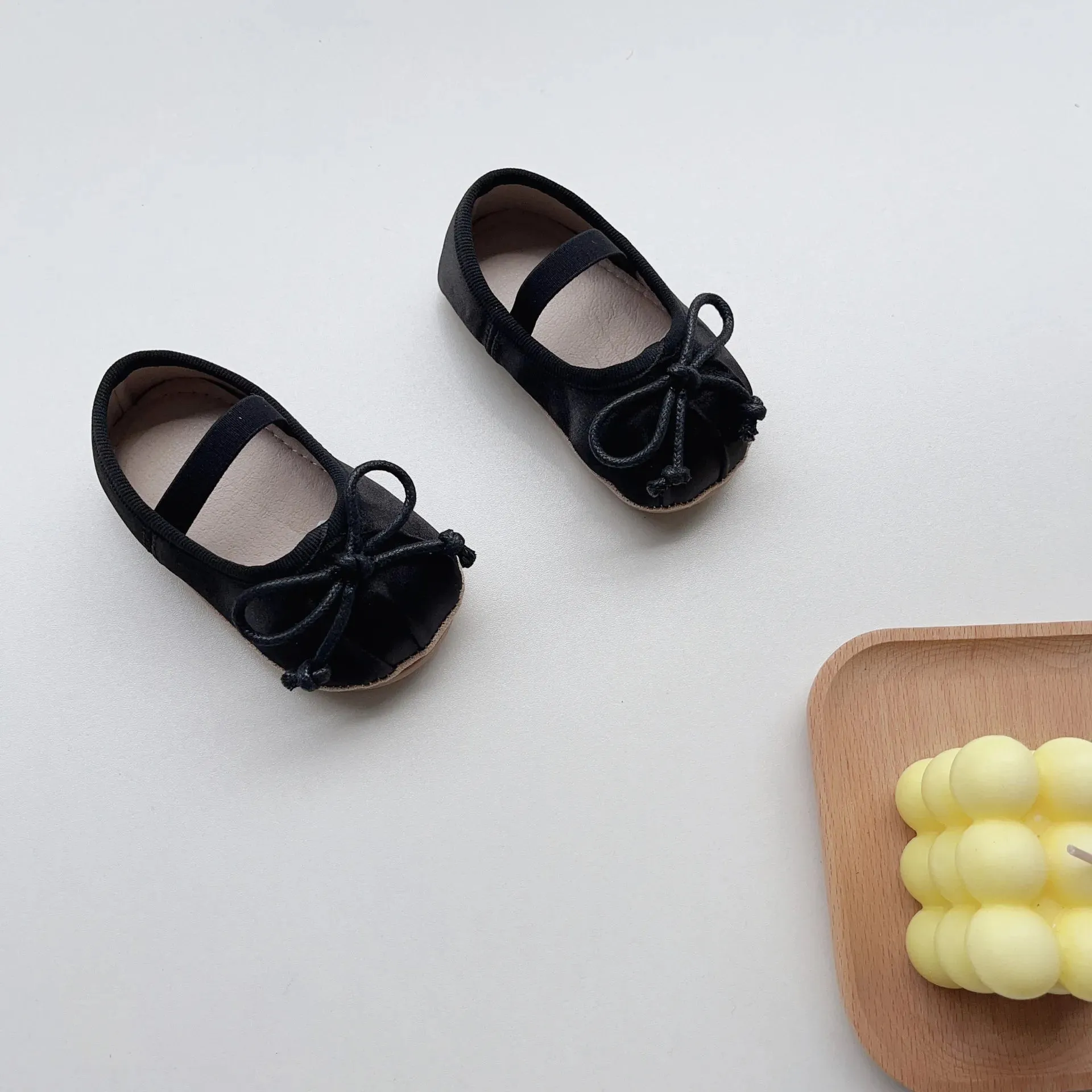 Chloe Velvet Ballet Baby Flats