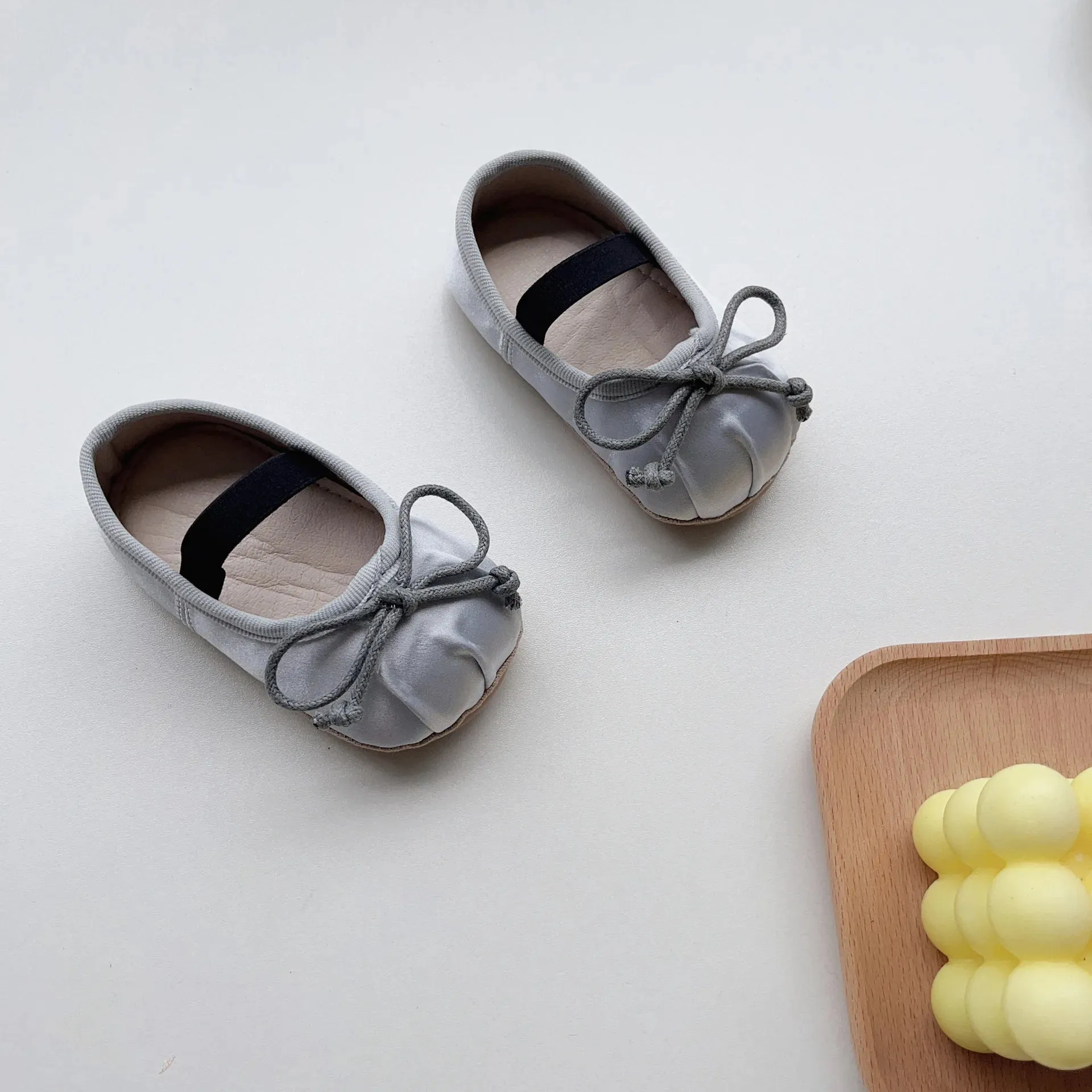 Chloe Velvet Ballet Baby Flats