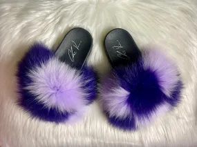ChrissVonne luxury Fur slippers