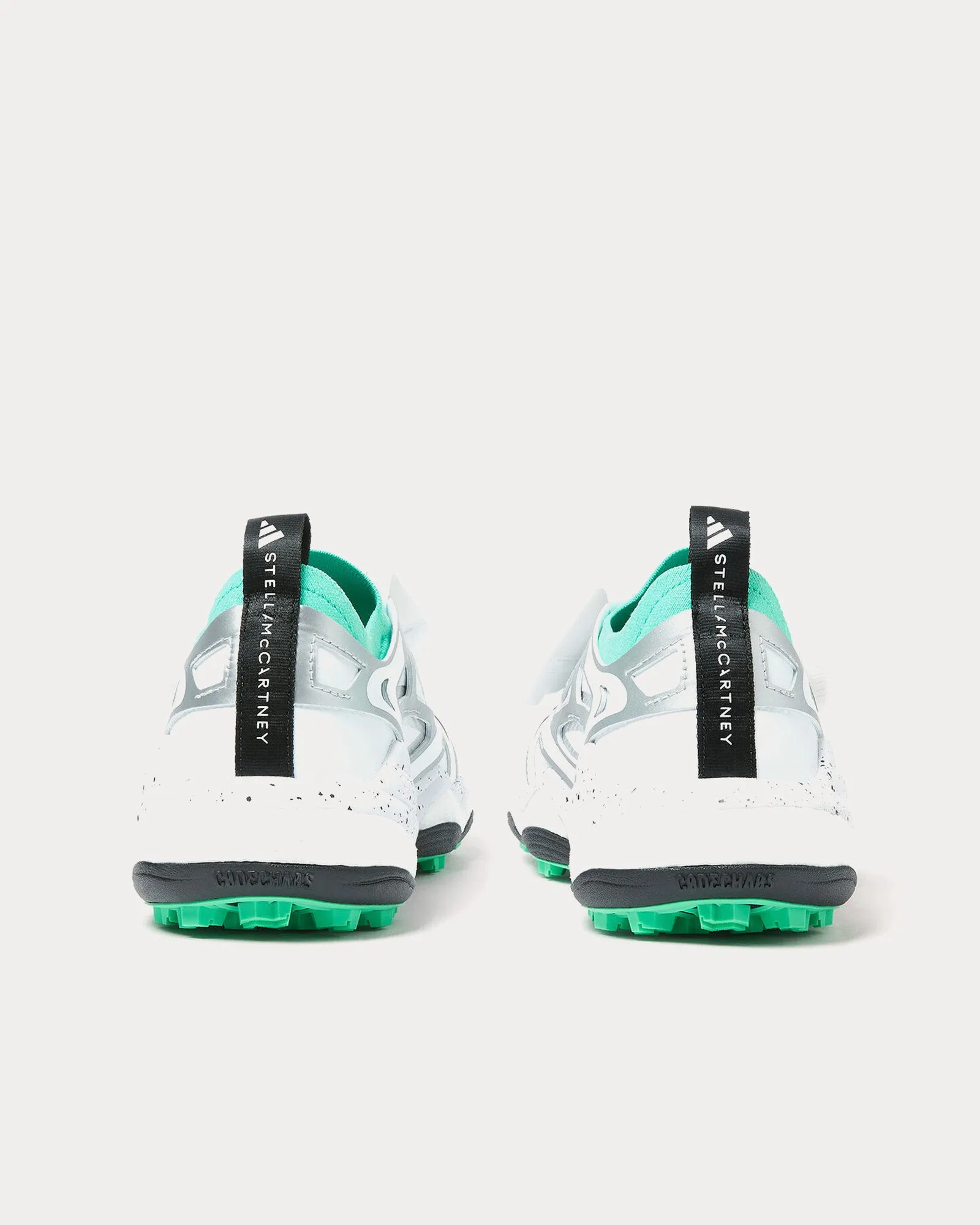 Codechaos White / Bright Green / Silver Golf Shoes