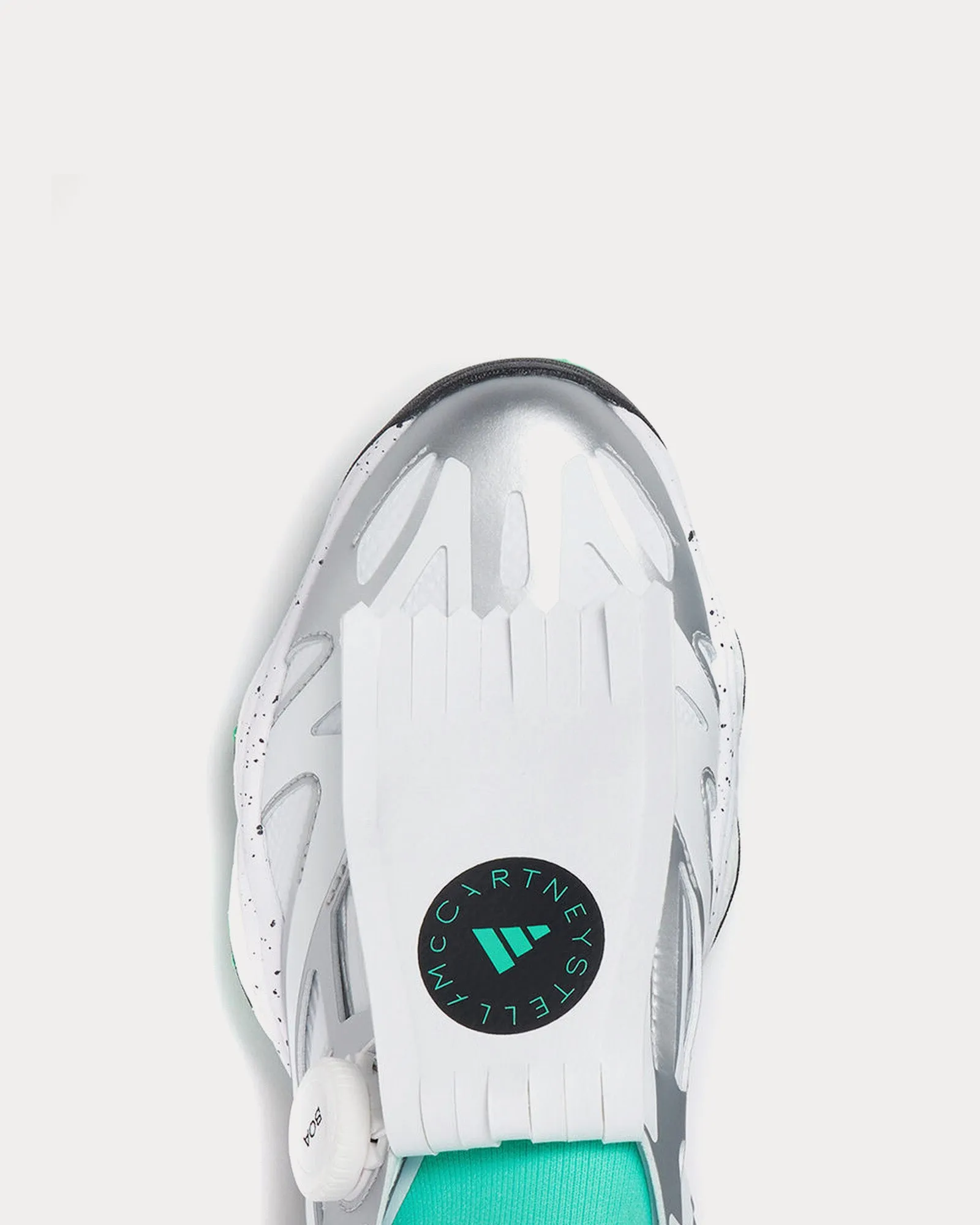 Codechaos White / Bright Green / Silver Golf Shoes