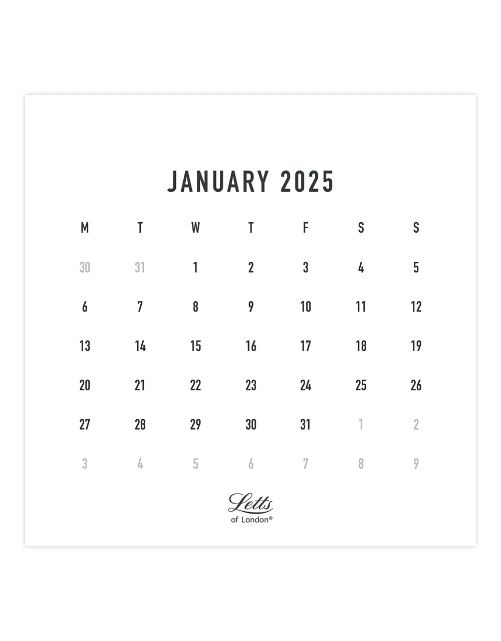 Conscious 2025 Desk Calendar