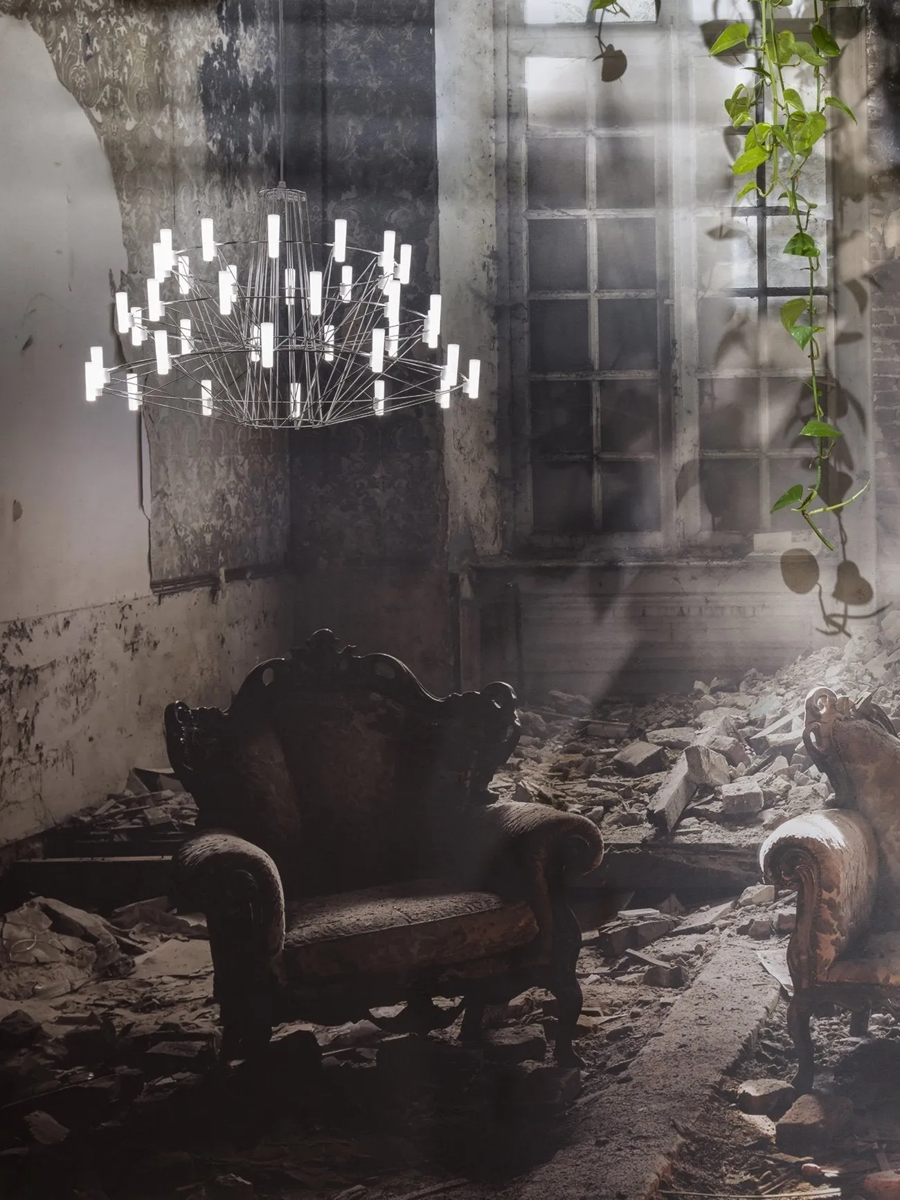 Coppelia Suspended Lamp