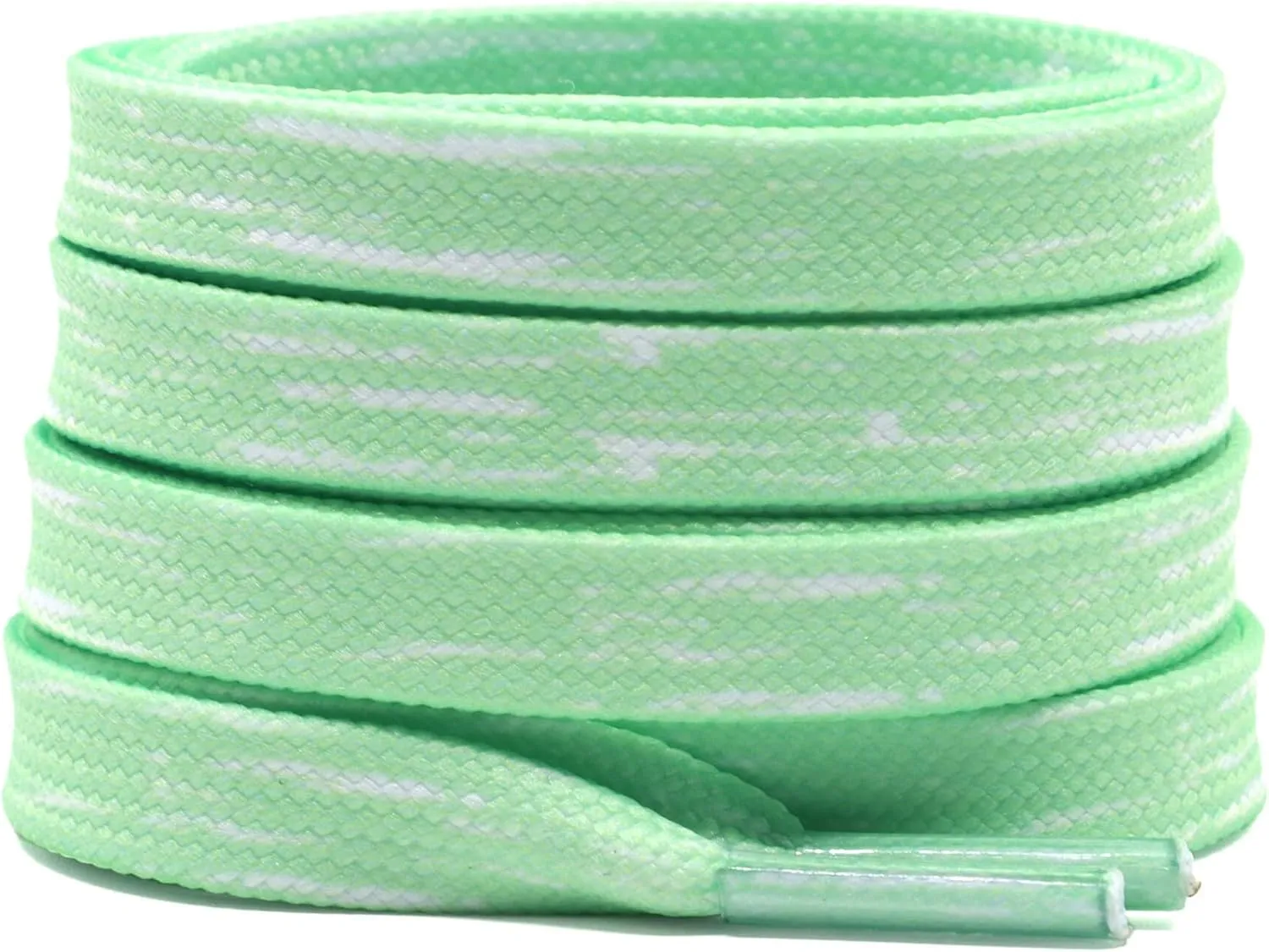 DELELE Flat Graffiti Shoe Laces: Colored Art Print Sneakers Shoelaces 2 Pair