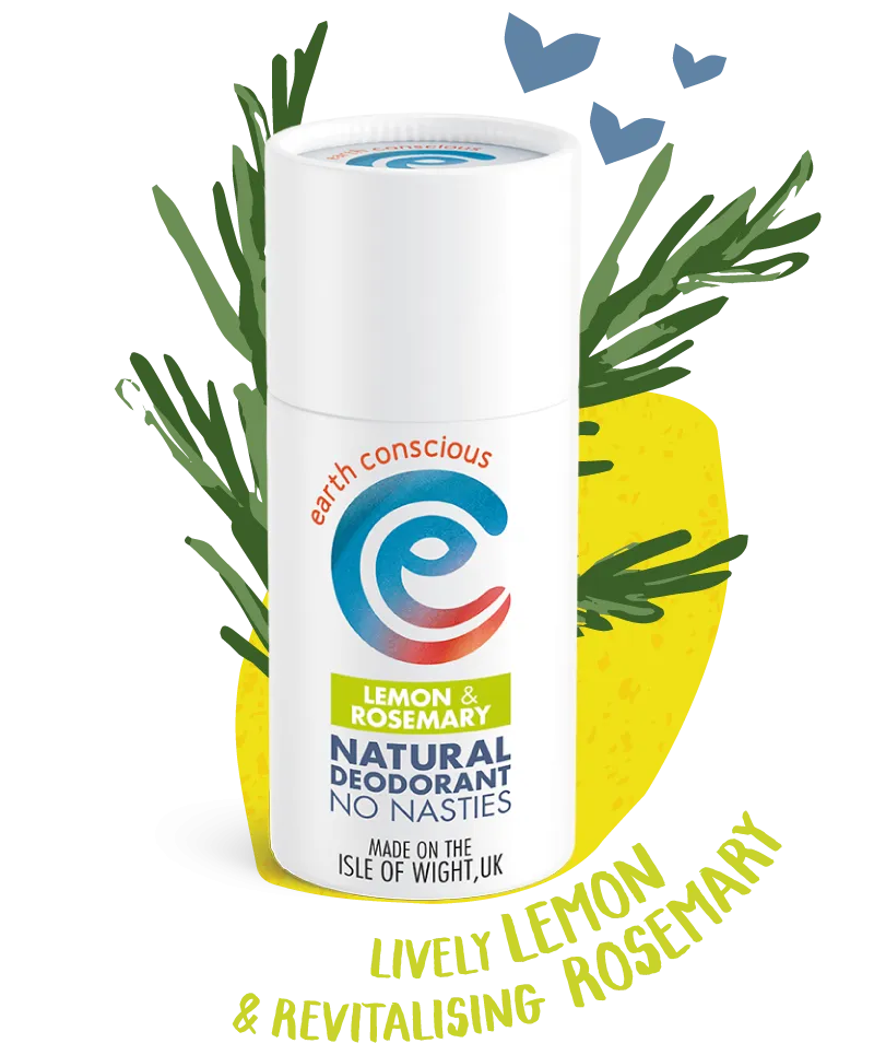 Earth Conscious - Lemon and Rosemary Deodorant Stick