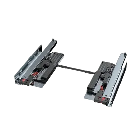 EF2368 Push Rebound Soft Closing Undermount Drawer Slides