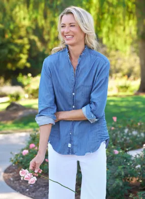 Eileen Ruffle Shirt