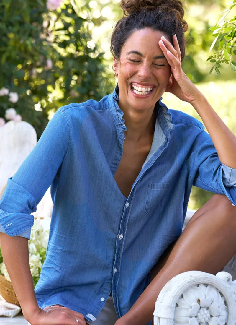 Eileen Ruffle Shirt