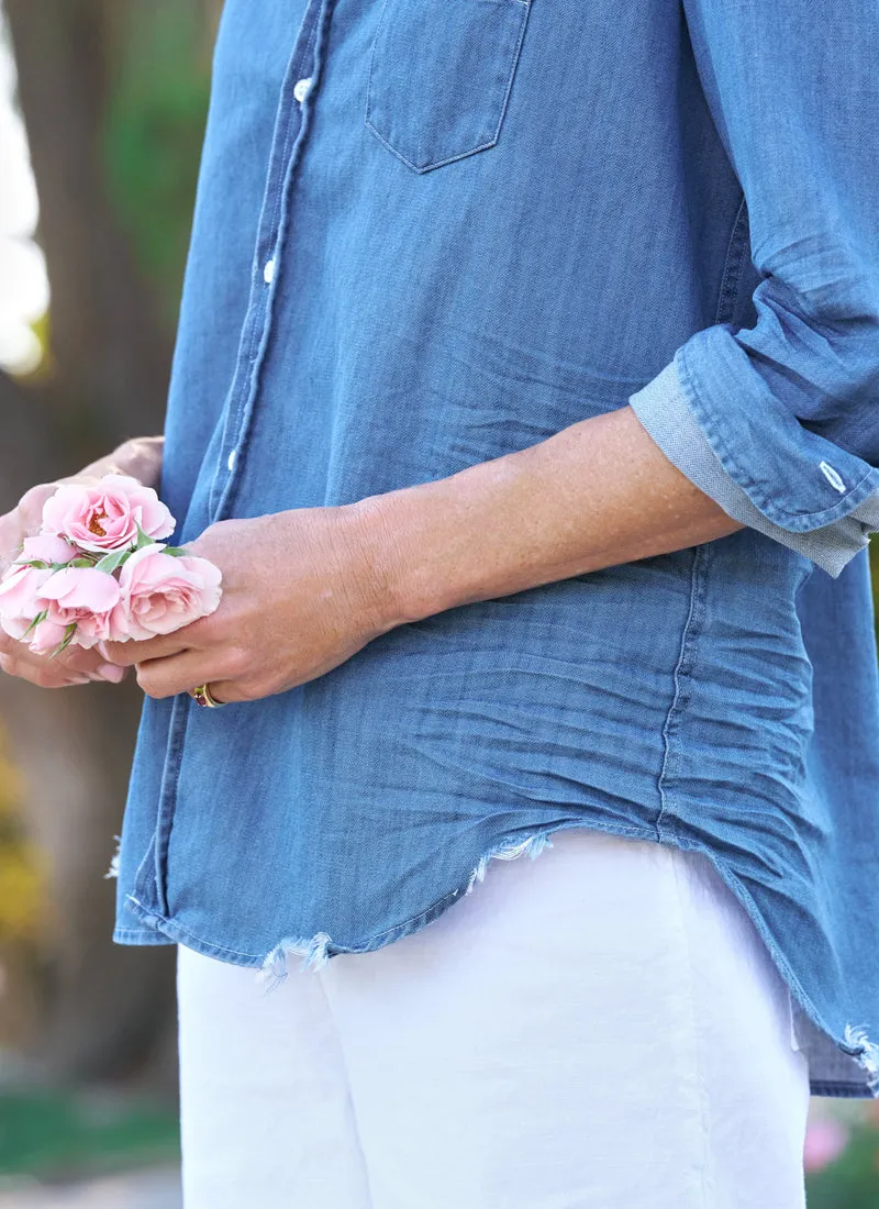 Eileen Ruffle Shirt