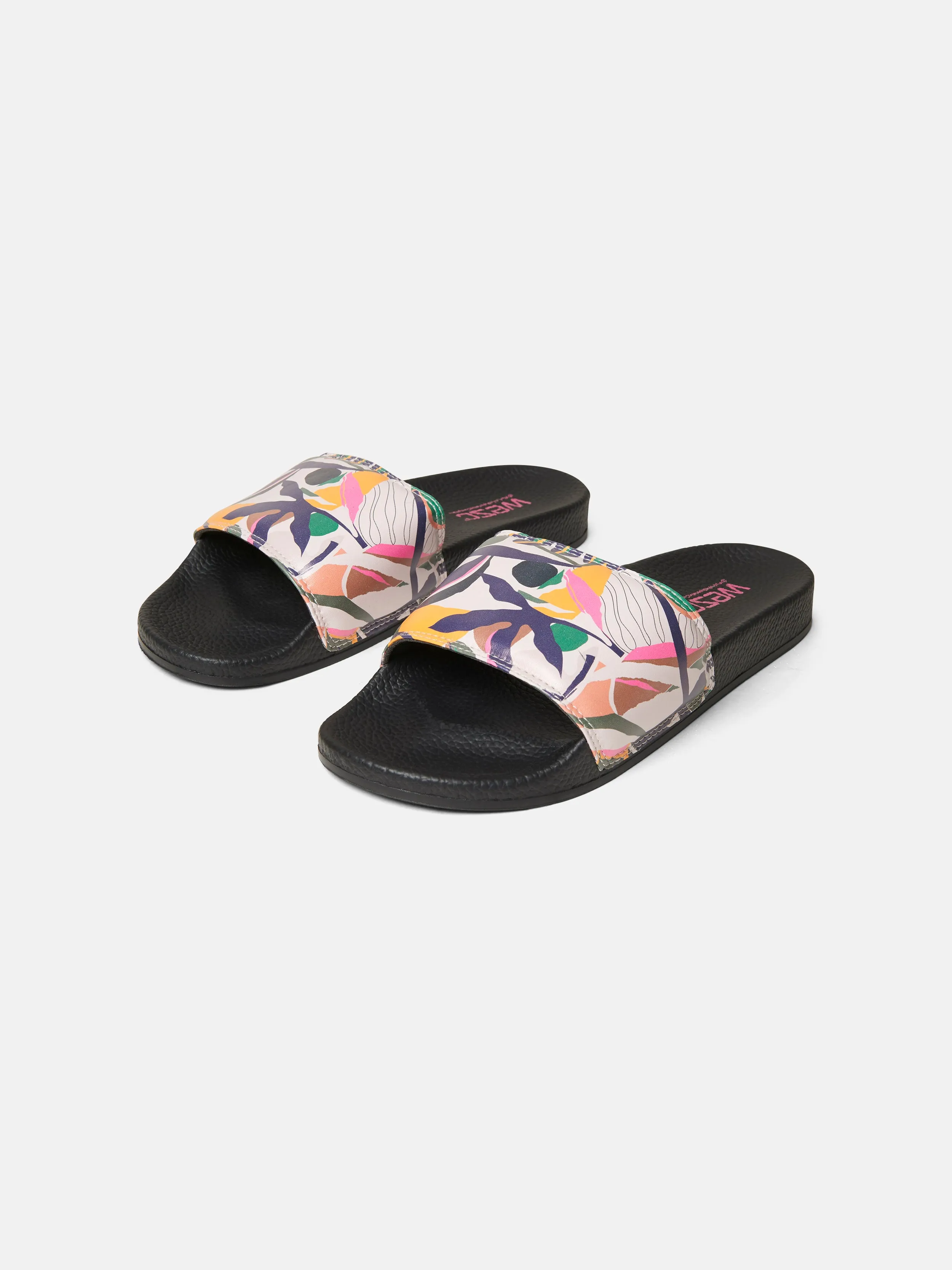 EXOTIC FLOWER AOP SLIDES