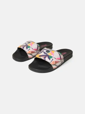 EXOTIC FLOWER AOP SLIDES