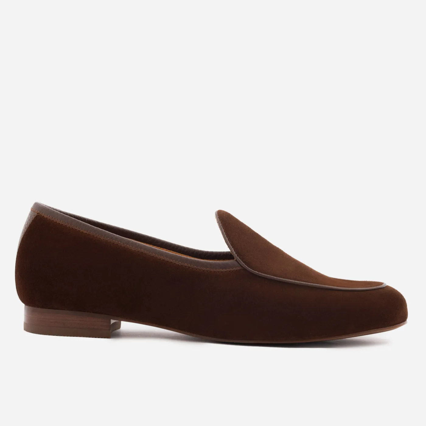 Greta Belgian Loafer - Suede - Women's