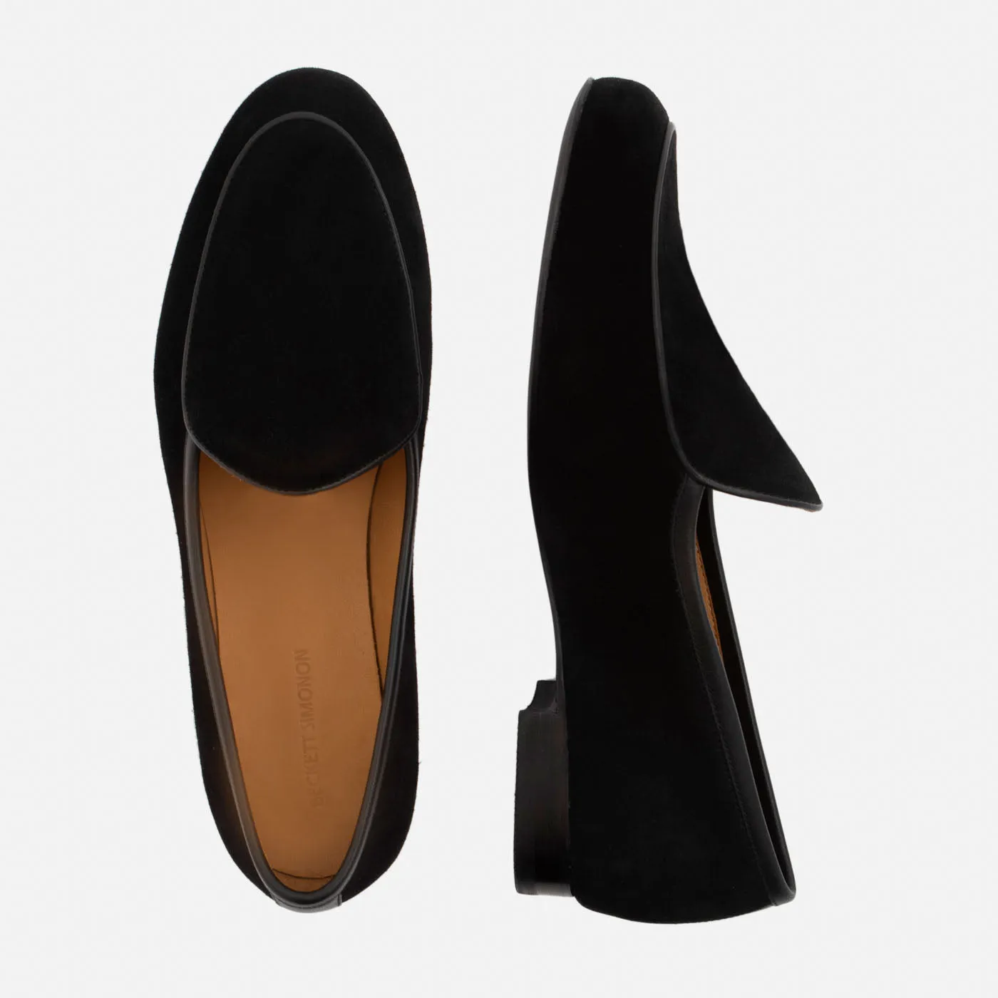 Greta Belgian Loafer - Suede - Women's