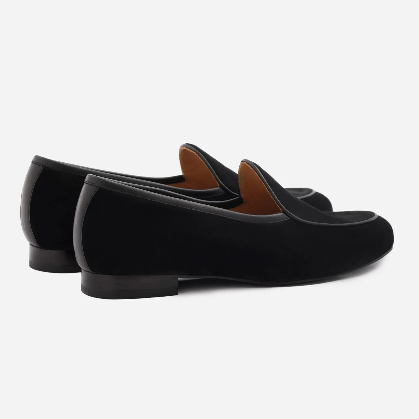 Greta Belgian Loafer - Suede - Women's