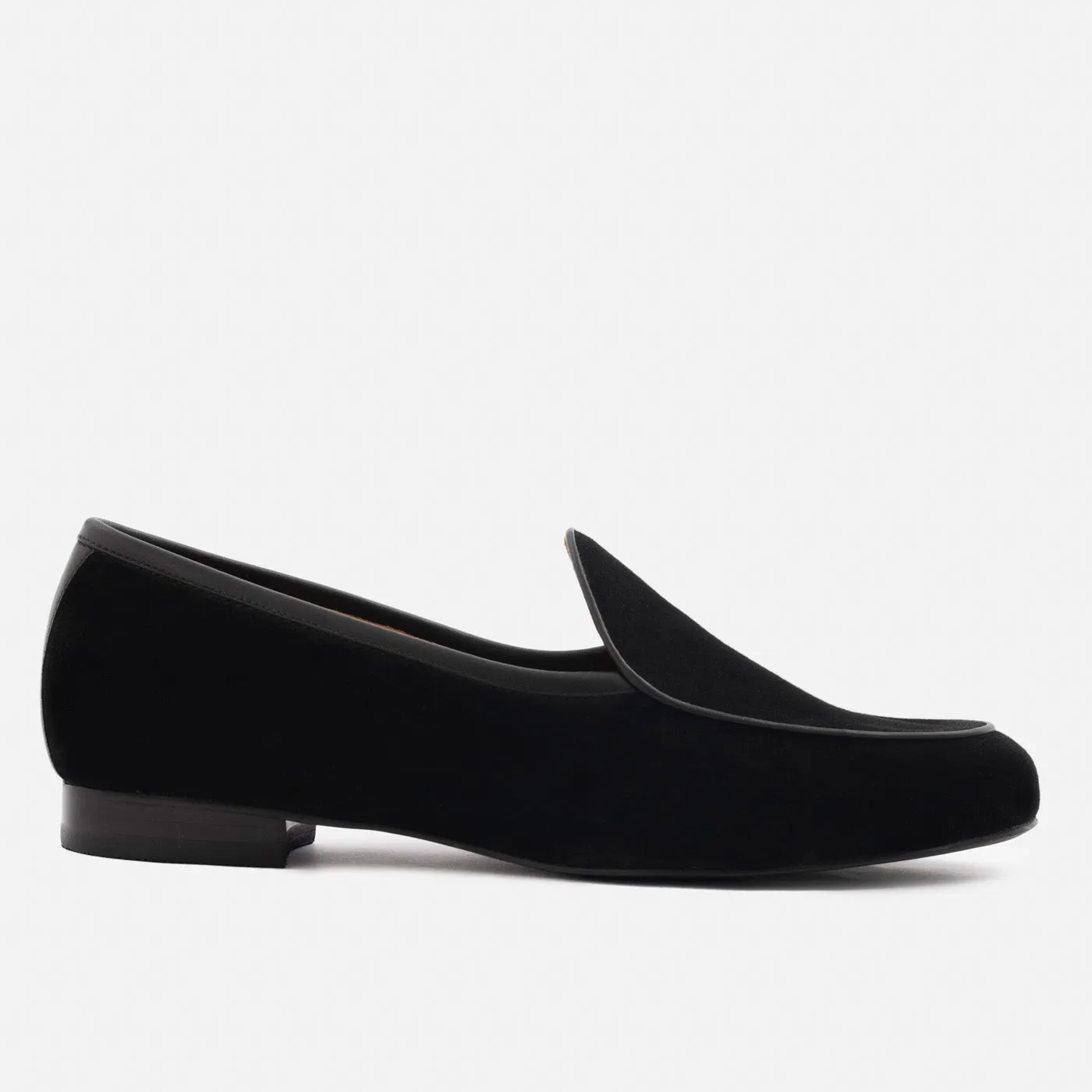 Greta Belgian Loafer - Suede - Women's