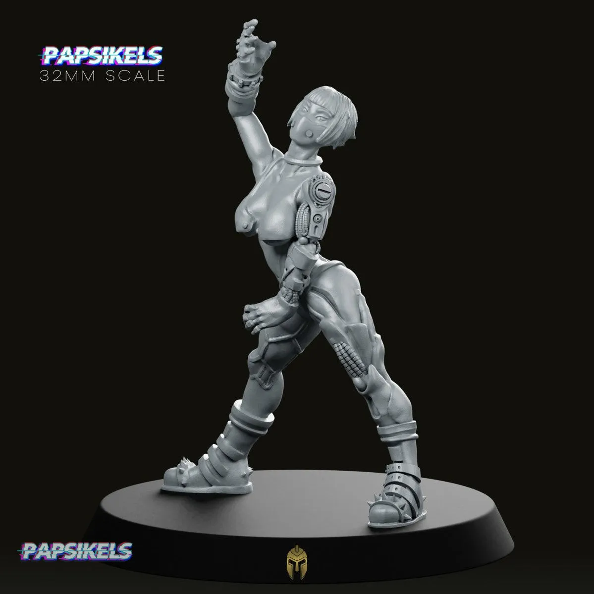 Jeza Zaragosa CyberPunk Miniature