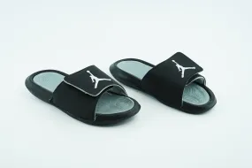 Jordan Slides in Black And Grey