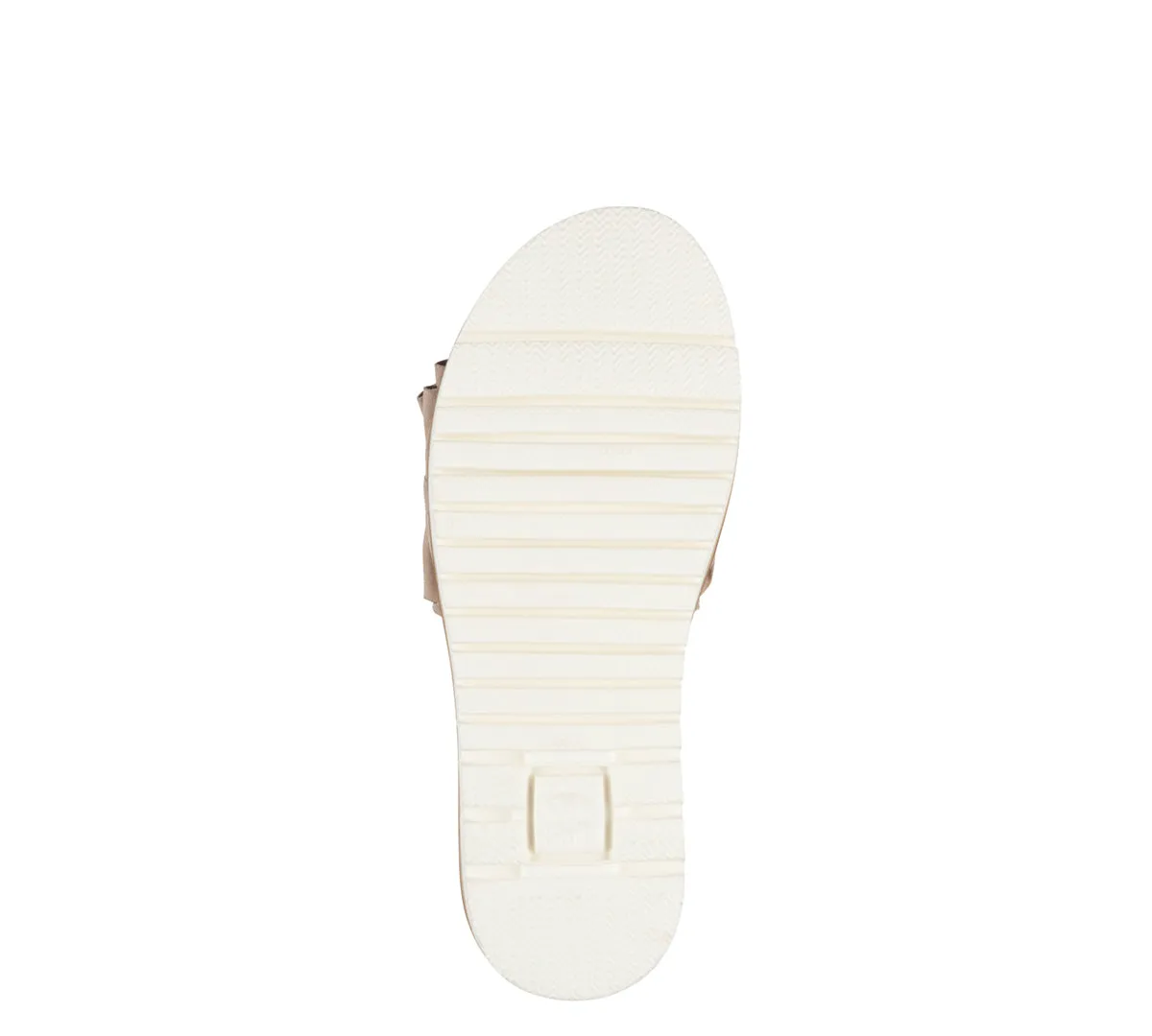 Keyes Women's Ruffle Slide Sandal - Sand 08
