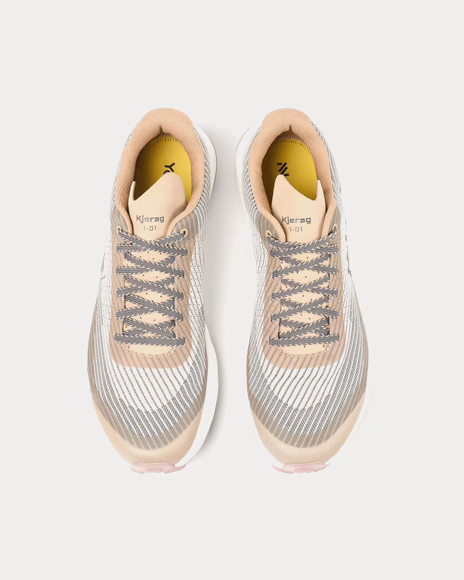 Kjerag Beige Running Shoes