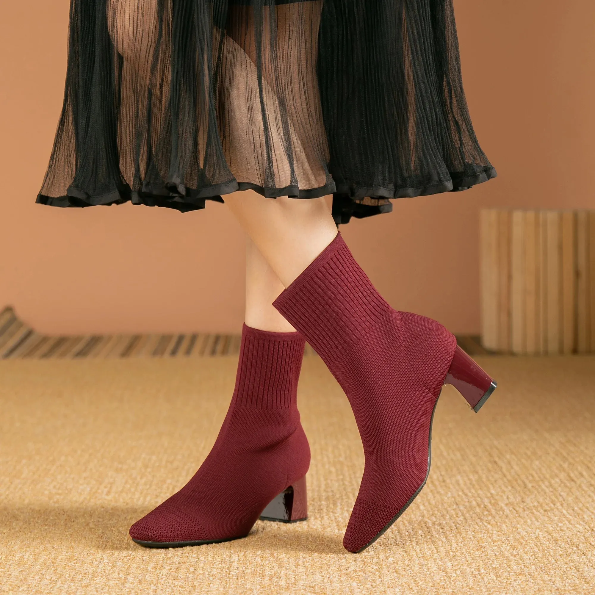 Knitted Heels