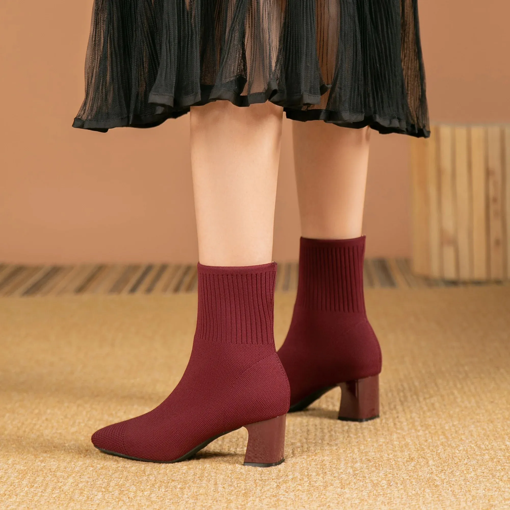 Knitted Heels