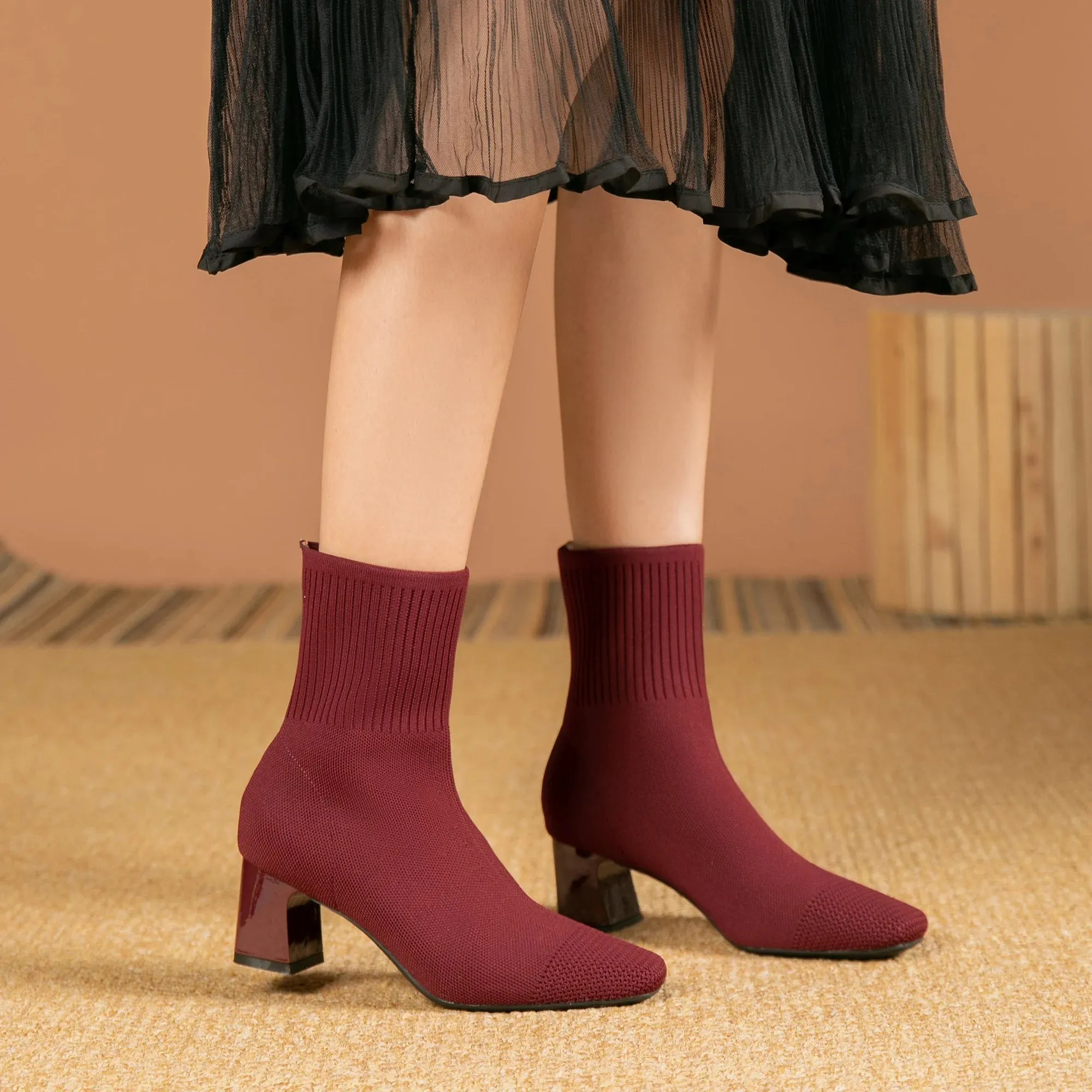 Knitted Heels