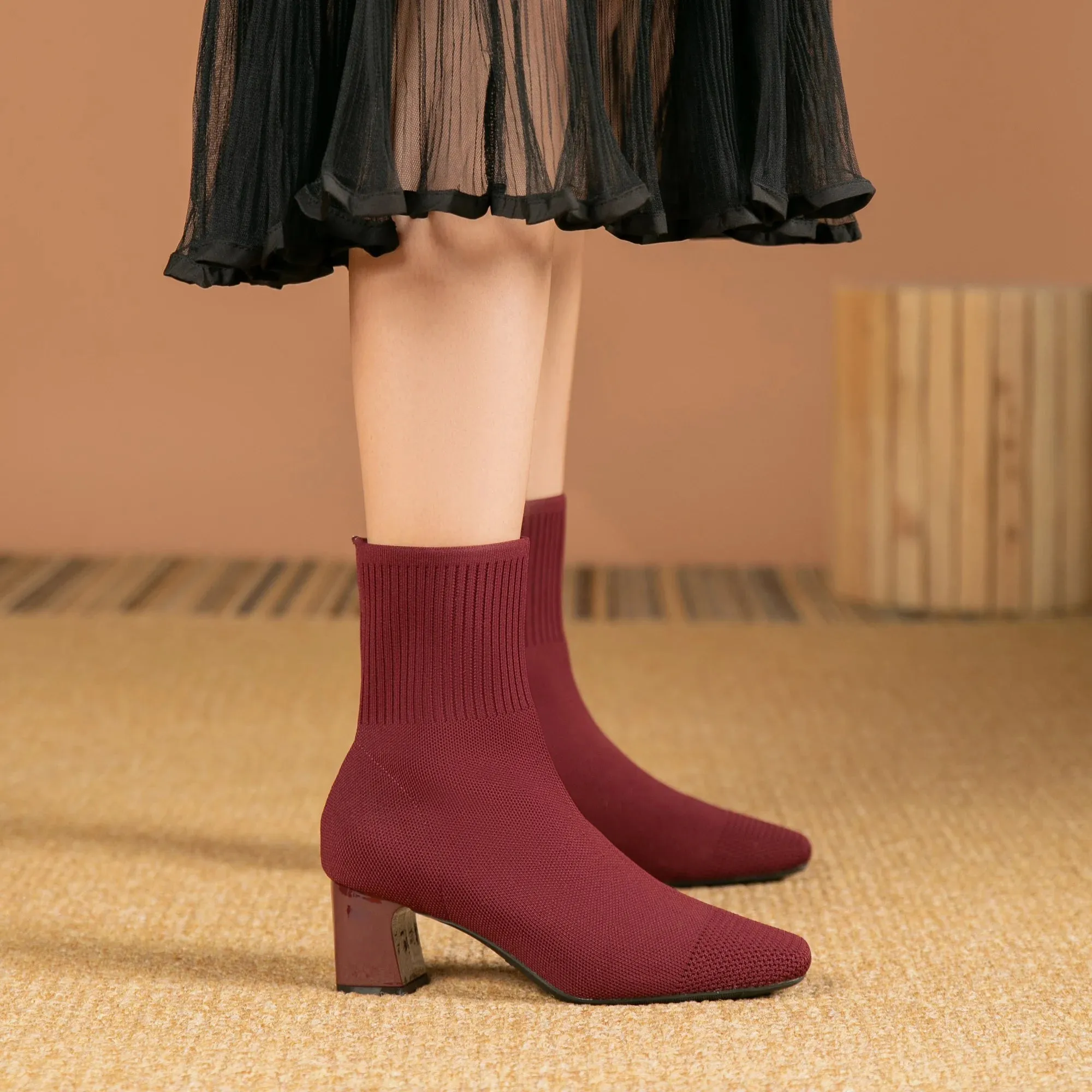 Knitted Heels
