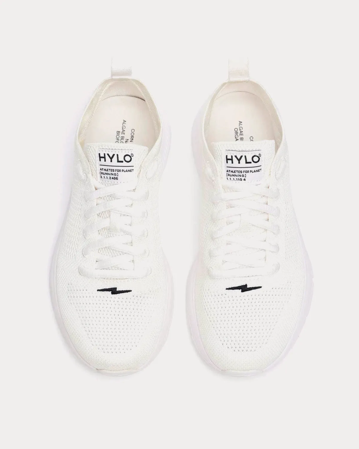 Light White Running Shoes