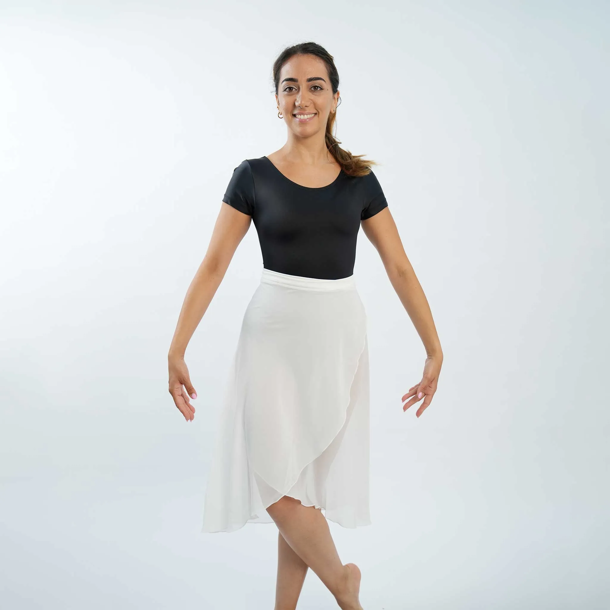LONG WRAP CHIFFON DANCE SKIRT