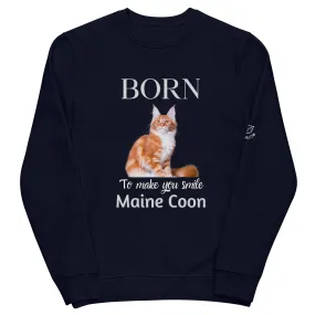 Maine Coon cats, Unisex sustainable sweatshirt