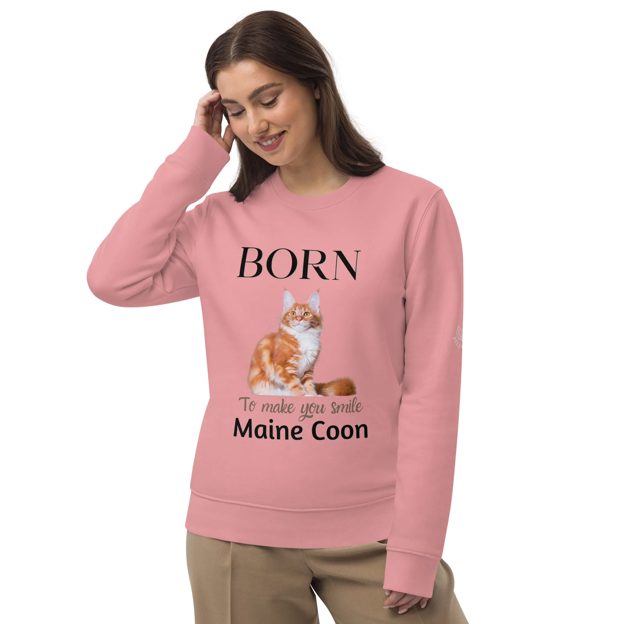 Maine Coon cats, Unisex sustainable sweatshirt