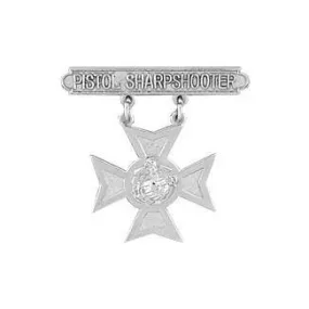 Marine Pistol Sharp Shooter Badge