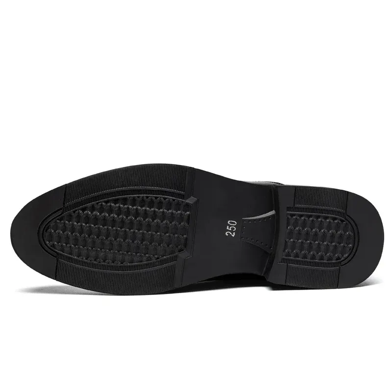 Men's Elegant Vegan Leather Shoes with Premium Finish | Eco-Friendly All-Season Wear
