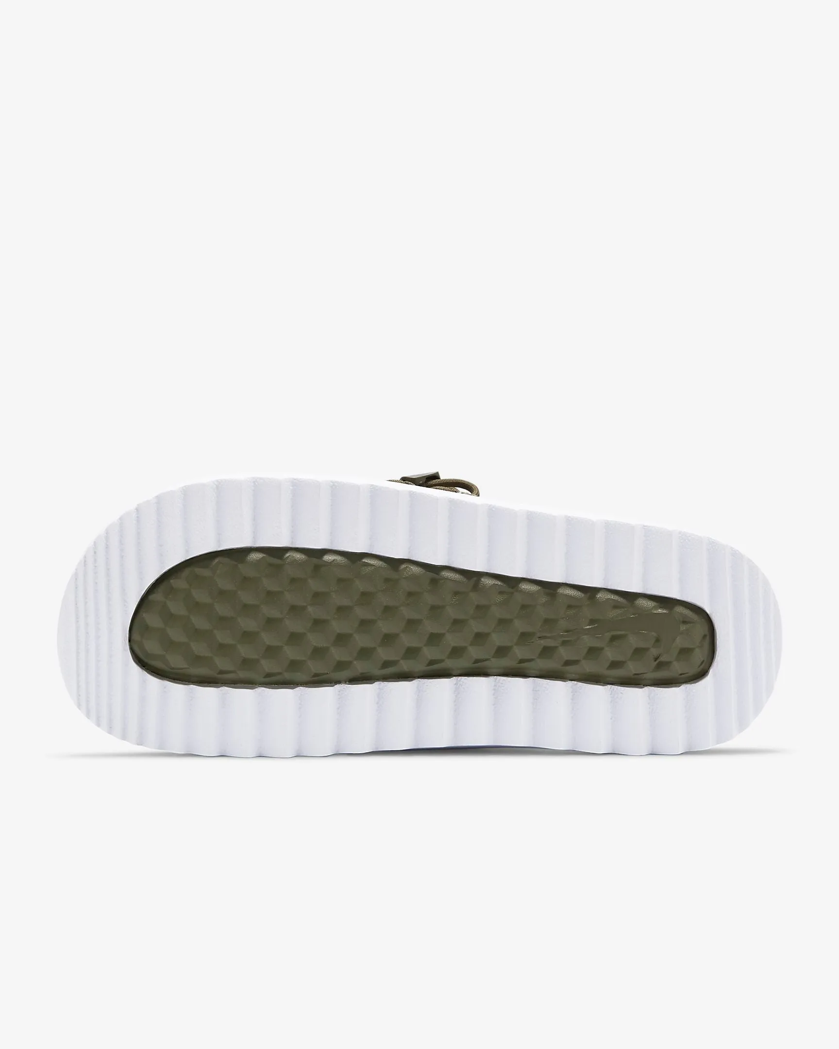 Men's Nike Asuna Premium Slides (Cargo Khaki/Medium Olive/White/Light Cream)(CI8800-300)