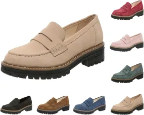 Orthoture-Orthopedic Platform Loafers Comfortable and Slip Resistant Loafers with Breathable Arch Support Wide fit Perfect for Walking