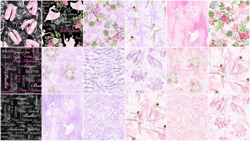 Pearl Ballet Favorites 10" Squares