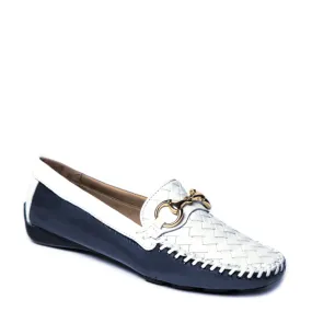 PERLATA WHITE & NAVY