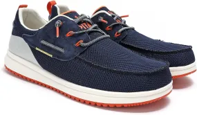 PITAS Bay Men’s Loafers | Casual Slip-On Shoes | Breathable & Comfortable Loafers for Men | Navy